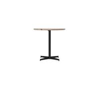 Mesa de Comedor Nook Ø80 Negro/ Kunis Breccia