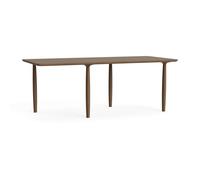 NORR11 Mesa de comedor Oku 200 cm Roble ahumado claro