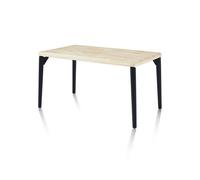 duehome - Mesa de comedor Padma 160 Black - oak