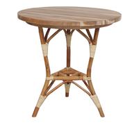 Mesa De Comedor Paradise - Misterwils Furniture For Free Souls 70x74x70 Natural Ø70 cm