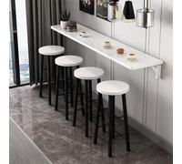Mesa de comedor plegable montada en la pared, escritorio de bar de cocina, mesa de pared que ahorra espacio para sala de estar y tienda de té con leche