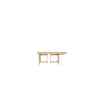 Mesa de Comedor Rectangular 160x90 con 1 Extensión en Color Melocotón Apagado