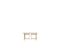 MOEBE Mesa de comedor Moebe Rectangular Light grey. 160x90 cm