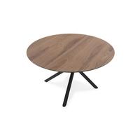 Mesa de comedor redonda con patas de metal ø120 cm - maya