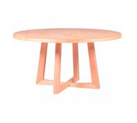 Mesa de comedor redonda en fresno natural (150cm) - soho