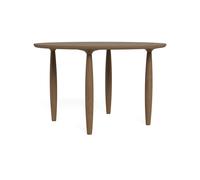 NORR11 Mesa de comedor Oku Roble ahumado claro. Ø120 cm