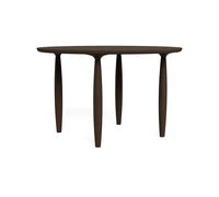NORR11 Mesa de comedor Oku Roble ahumado oscuro. Ø120 cm