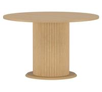 Mesa de comedor redonda Venture Home, modelo Reko, color natural