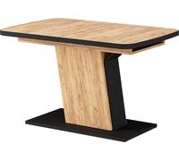 Mesa de comedor Vicco Fenaro /Roble 120-160 x 80 cm extensible, Model 56595