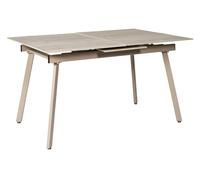 Mesa de comerdor extensible de cerámica pietra 140/180x90 cm h. 75 cm