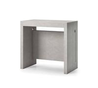 Mesa de consola extensível com efeito madeira