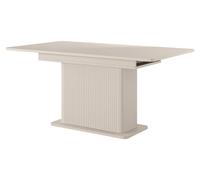 Mesa de desvestir, color beige, 160 cm, 200 x 75 cm, 4 x 90 cm