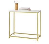 Mesa de entrada recibidor mesa de consola 80 x 75 x 30 cm con forma rectangular fsb29-g sobuy