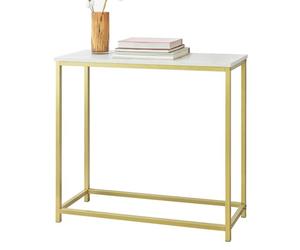 Mesa de entrada recibidor mesa de consola 80 x 75 x 30 cm con forma rectangular fsb29-g sobuy