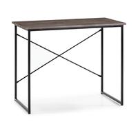 Mesa de Escritorio VS Venta-Stock Cáceres Industrial Blanca/negra 90x50x74cm Negra