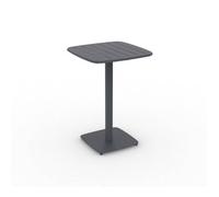 Mesa De Jardín Alegoria 2 Plazas 70x70cm Gris Grafito - Hespéride