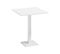 Mesa de Jardín Crema Outdoor 70 x 70 cm Orione Bar art. OR04 Blanco