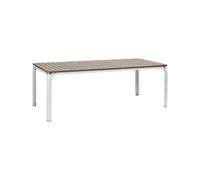 Mesa de Jardín Extensible Nardi 210 x 100 cm Alloro 210 42853.10.000 Tortora
