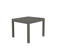 Mesa de jardín rectangular extensible con structura y tablero de aluminio 90/...