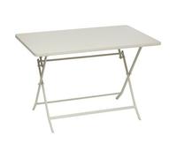 Mesa De Jardín Rectangular Plegable "greensboro" - Barro - 4 Plazas - Hespéride