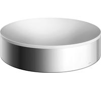Mesa de lavabo AXOR Suite, modelo redondo, de aproximadamente 400 mm de diámetro, con acabado cromado