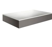 Mesa de lavabo AXOR Suite para encimera, lavabos y bañera, dimensiones 600x400 mm, acabado en cromo cepillado