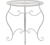 Mesa de metal Indra - Blanco envejecido