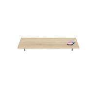 Mesa de pared plegable ariet 78x50cm color roble