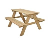 Mesa de picnic infantil
