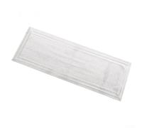 Mesa de PVC para corredor con sutil para patrón trenzado Protector resistente al calor Estilo nórdico Decoración de mesa de comedor (plata)