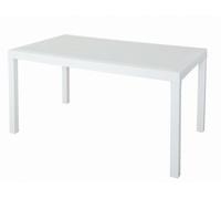 Mesa de ratán polivinílico Bica blanca de Houston