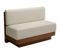 Mesa de recepción industrial, sillas y bancos de acero inoxidable para cafetería, vestíbulo o sala de espera