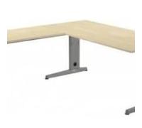 MESA DE ROCADA METAL ADJUST ALA 100x60 CM COLOR ROBLE