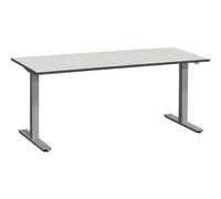 Mesa de trabajo, altura regulable eléctricamente altura 680 - 1180 mm, tablero de HPL