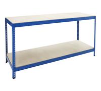 Mesa de trabajo con 2 pisos
