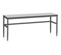 Mesa de trabajo Embla laminado gris