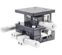 Mesa deslizante de etapa lineal de precisión manual XYZ Axis 40x40 mm, duraluminio, 1 unidad(Ld40-rm)