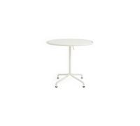 HAY Mesa Deville Blanco crema. Ø80x74 cm