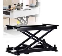 Mesa elevadora eléctrica de tijera - Capacidad de 100 kg, plataforma hidráulica de altura para almacenes y fábricas, con mando a distancia para un fácil manejo de materiales