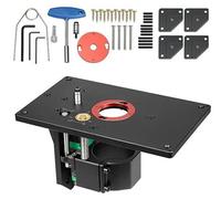 Mesa elevadora para fresadoras de sobremesa, máquina de corte invertida con mesa elevadora, mesa para fresadora | Kit elevador para mesa de router, máquina de corte invertida con mesa elevadora, para 