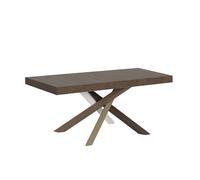 Mesa extensible 130/390x90 cm Volantis Premium patas nogal multicolor 4/C - Itamoby