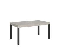 Mesa extensible 160/264x90 cm Everyday Premium patas antracita cachemir - Itamoby