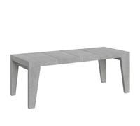 Mesa extensible 160/420x90 cm Naxy Premium hormigón - Itamoby