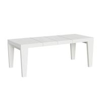 Mesa extensible 160/420x90 cm Spimbo Premium fresno blanco - Itamoby