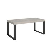 Mesa Extensible 180/440x90 Cm Tecno Premium Patas Antracita Cachemir