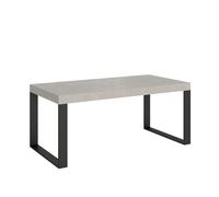 Mesa extensible 180/440x90 cm Tecno Premium patas antracita cachemir - Itamoby