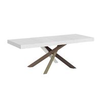 Mesa Extensible 180/440x90 Cm Volantis Premium Patas Fresno Blanco Multicolor 4/c