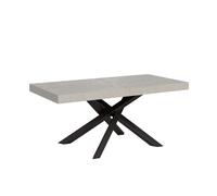 Mesa extensible 200/304x90 cm Volantis Premium cachemir patas antracita - Itamoby