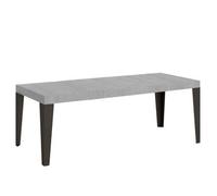 Mesa Extensible 200/460x90 Cm Flame Premium Patas Hormigón Antracita
