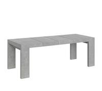 Mesa extensible 200/460x90 cm Roxell Premium hormigón - Itamoby